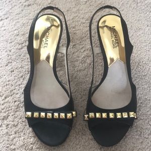 Michael Kors slingback heels